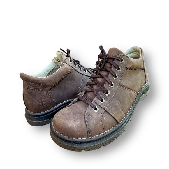 Dr. Martens Doc Men's 12083 Keith Style Brown Leather Lace Shoes Oxfords Size 11 - Picture 2 of 16